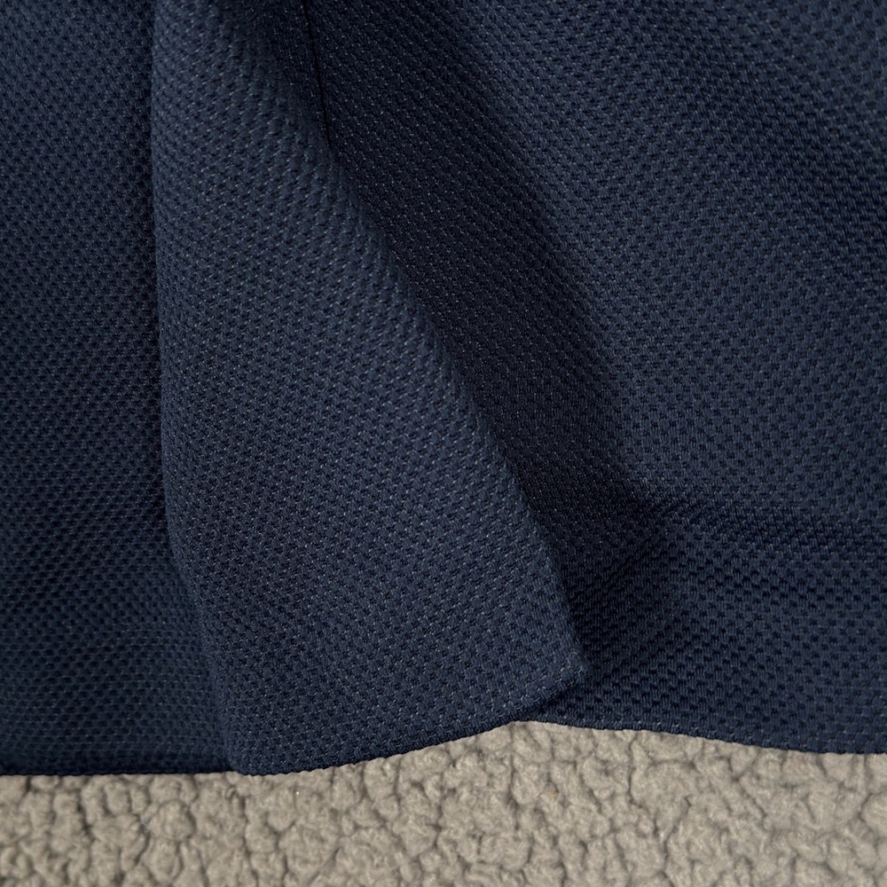 American Tall Blazer Mens 2XLT Everyday Performance Navy Blue Knit Lightweight - Picture 5 of 12